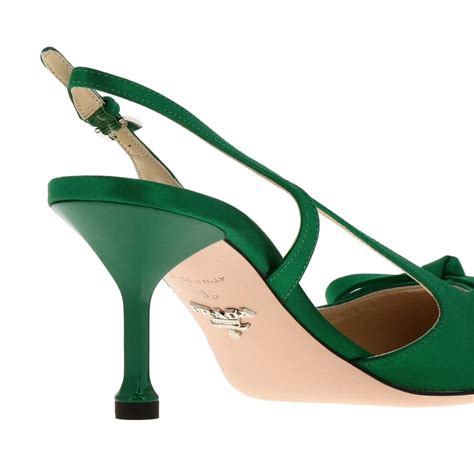 prada women's coral high heel|prada shoes for women.